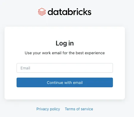 Inicio de Sesión de Databricks en Tu Nube